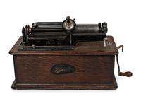 An Edison Home Cylinder Phonograph