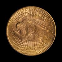 A United States 1924-S St. Gaudens $20 Gold Coin