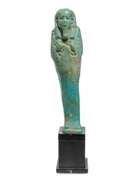 An Egyptian Faience Ushabti