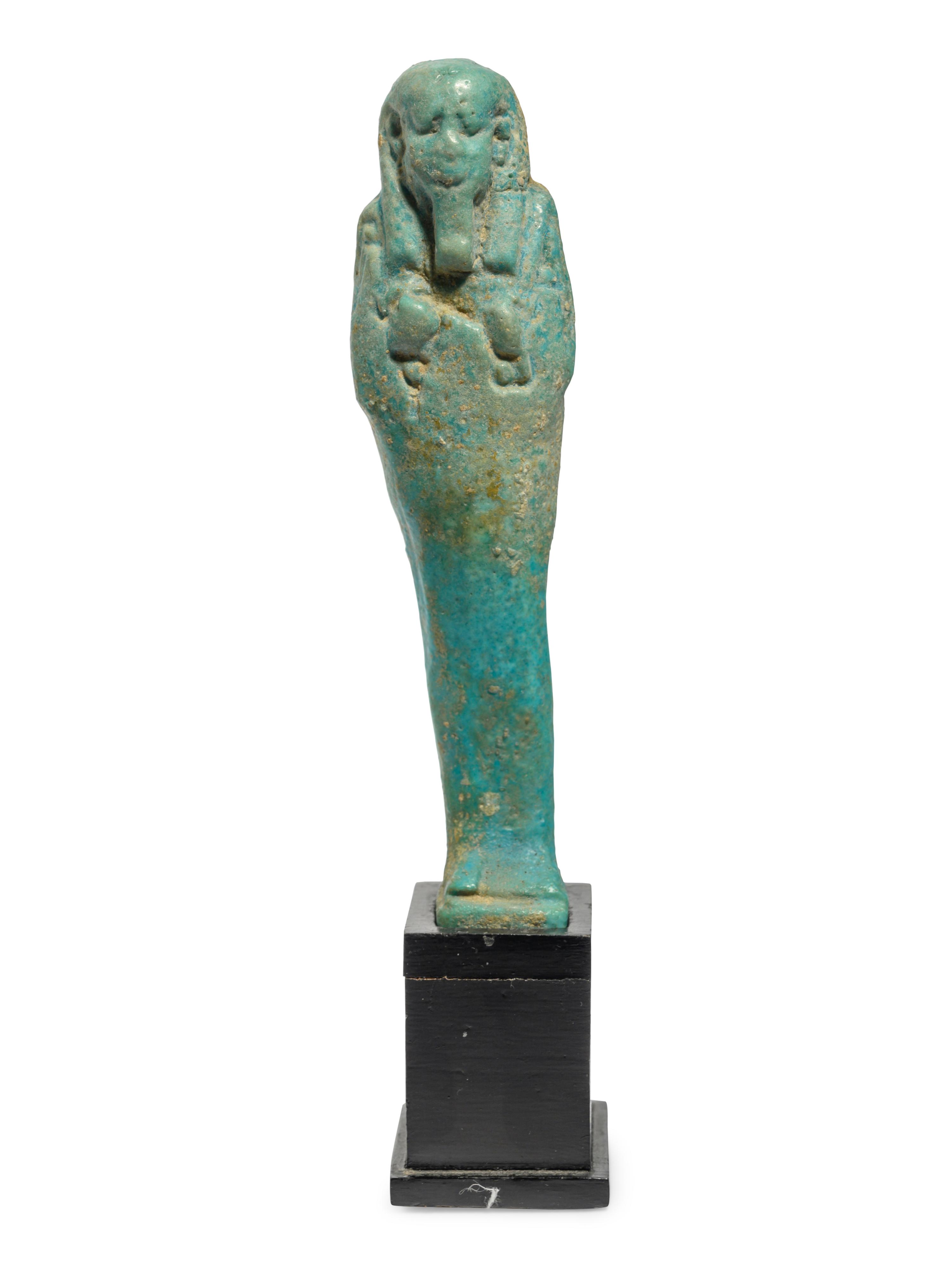 An Egyptian Faience Ushabti
