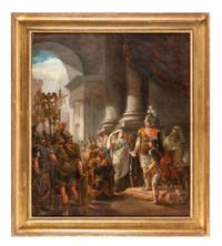 Continental School, (18th Century), Classical Scene in the Roman Senate