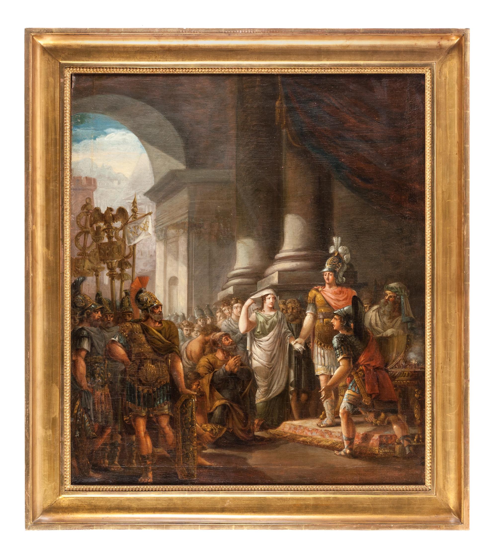 Continental School, (18th Century), Classical Scene in the Roman Senate