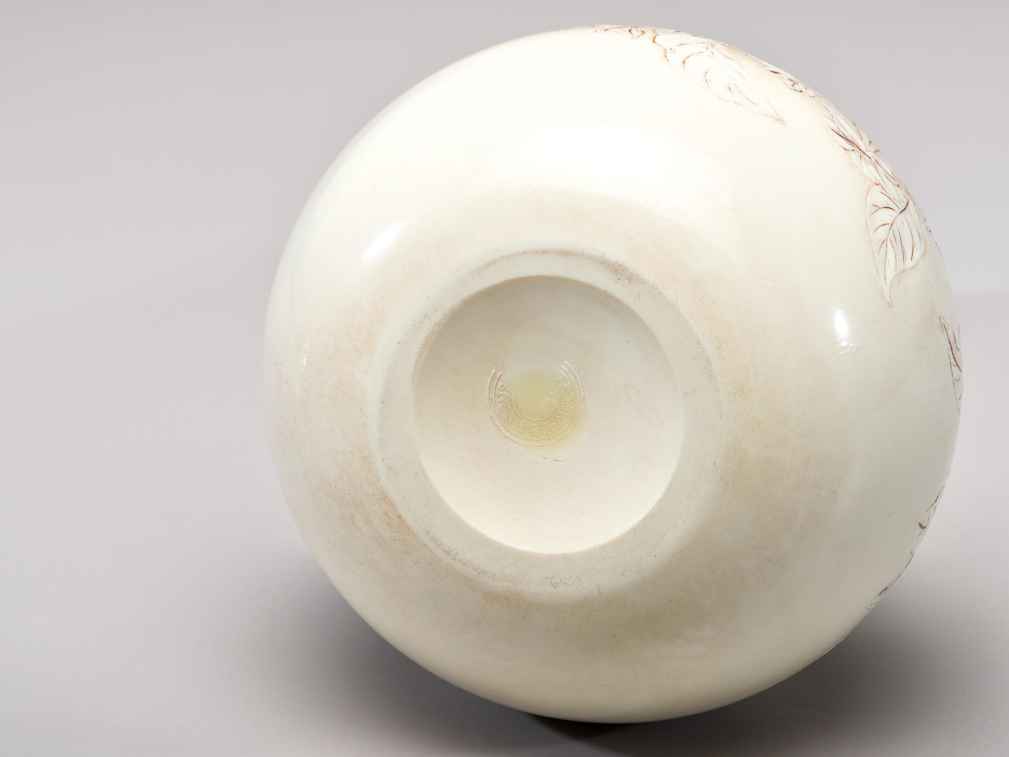 "Ivory" Bottle Vase, circa 1890