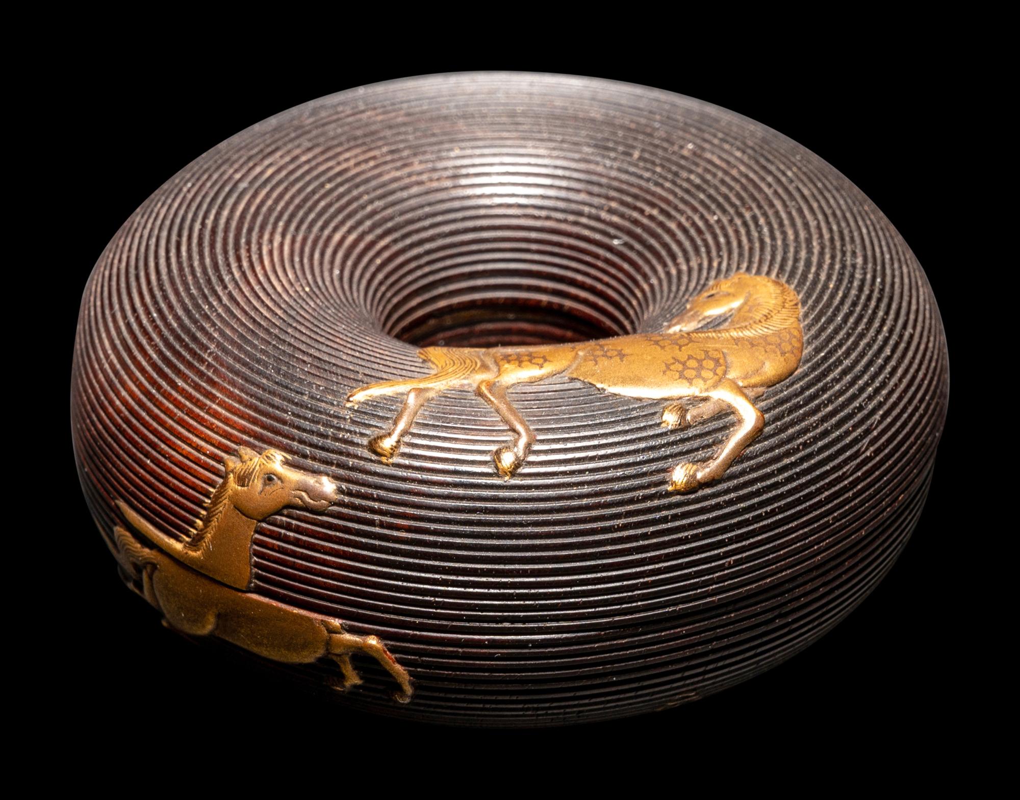 A Japanese Lacquered Wood Box