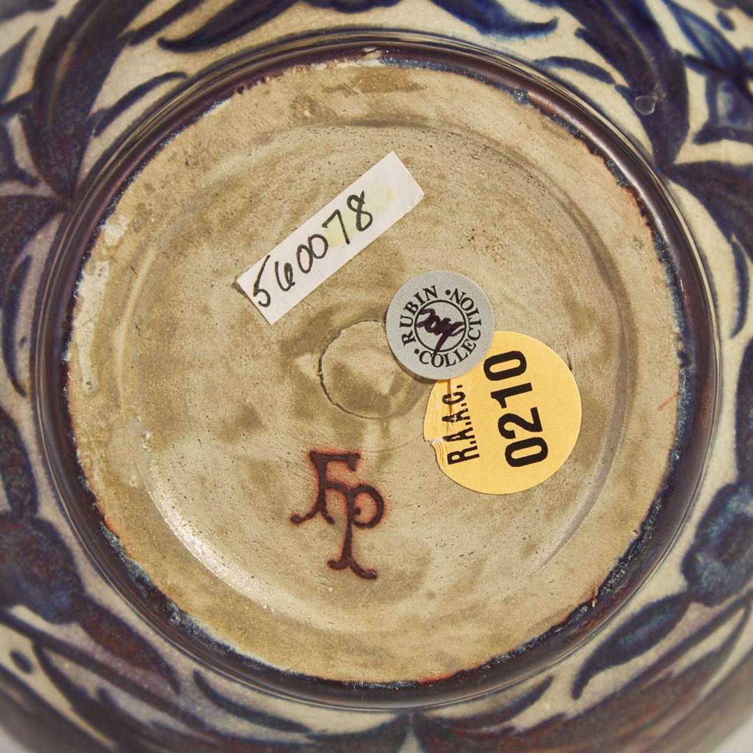 An earthenware baluster vase with lustre glaze Frederick Passenger and William De Morgan (English, 1839-1917), England, circa 1900