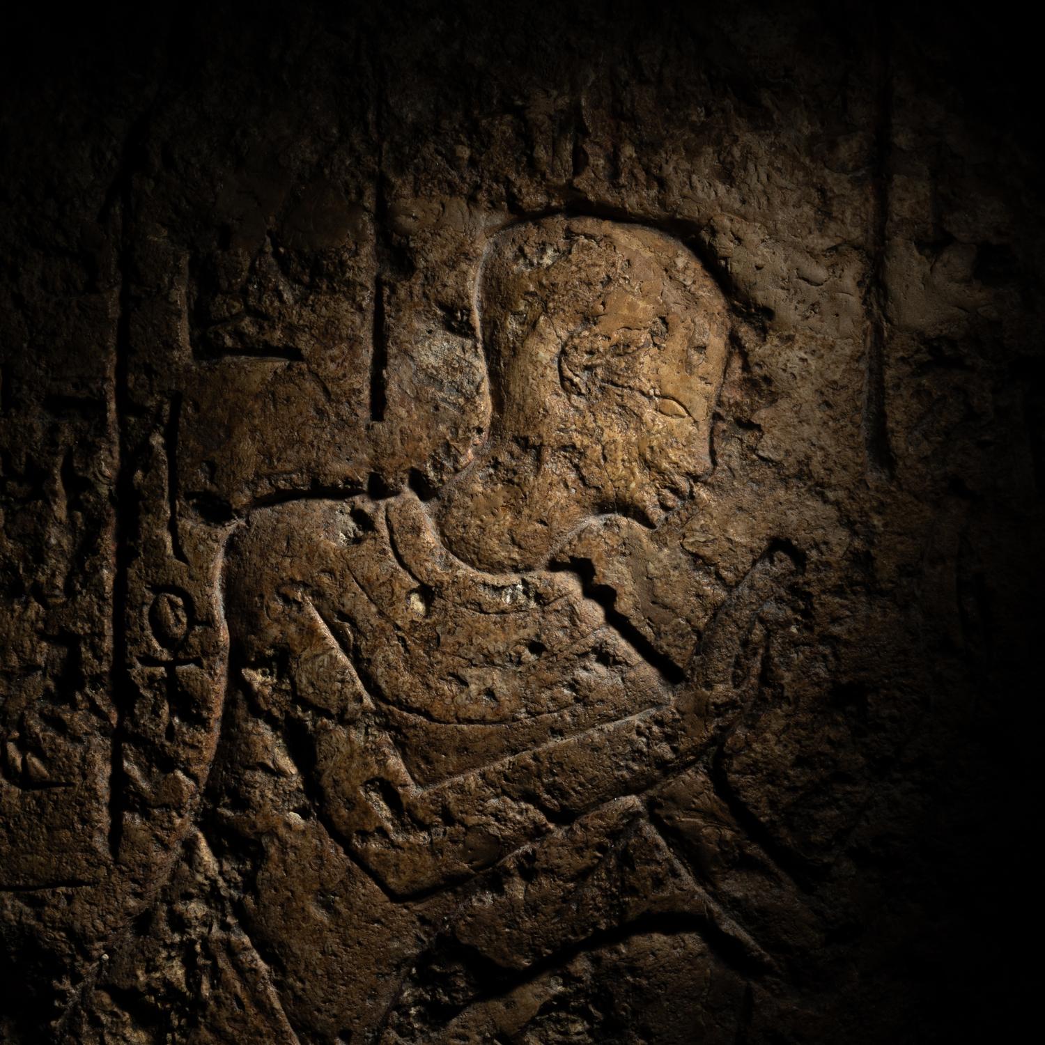 An Egyptian Limestone Relief