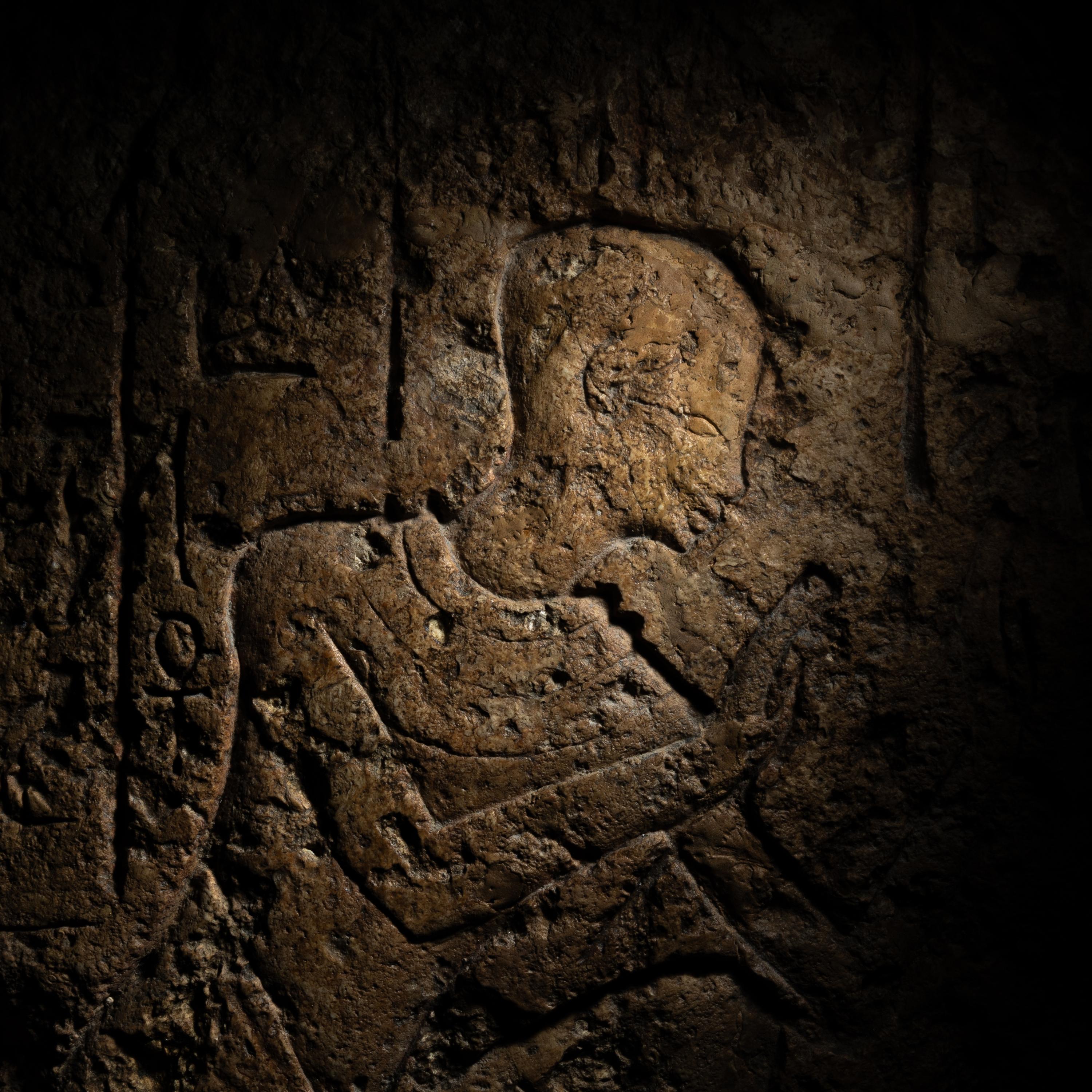 An Egyptian Limestone Relief