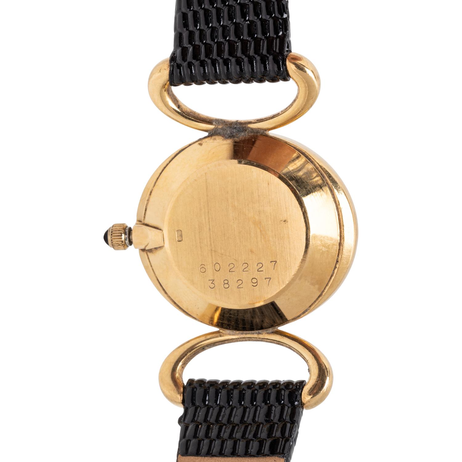 BAUME & MERCIER, YELLOW GOLD WATCH