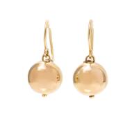 A Pair of 18 Karat Yellow Gold "Pallini" Ball Earrings, Roberto Coin, 2.10 dwts.