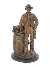 Man with Barrel