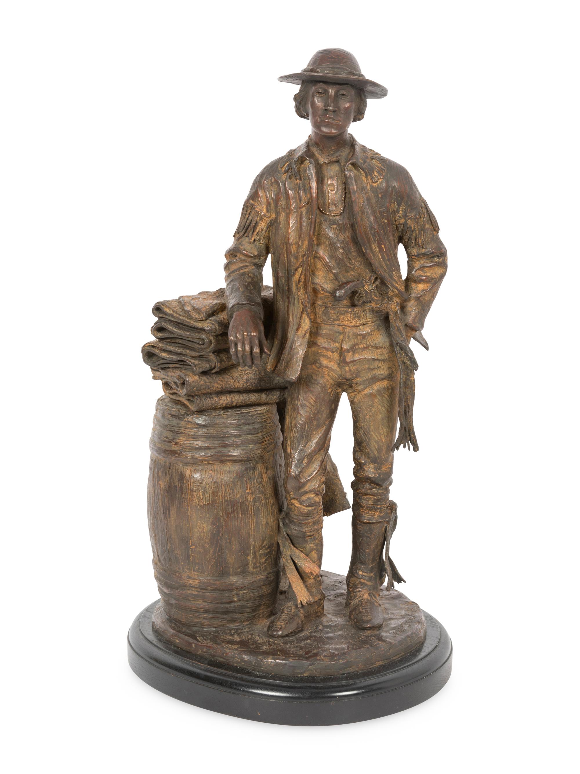 Man with Barrel