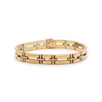 BICOLOR GOLD LINK BRACELET