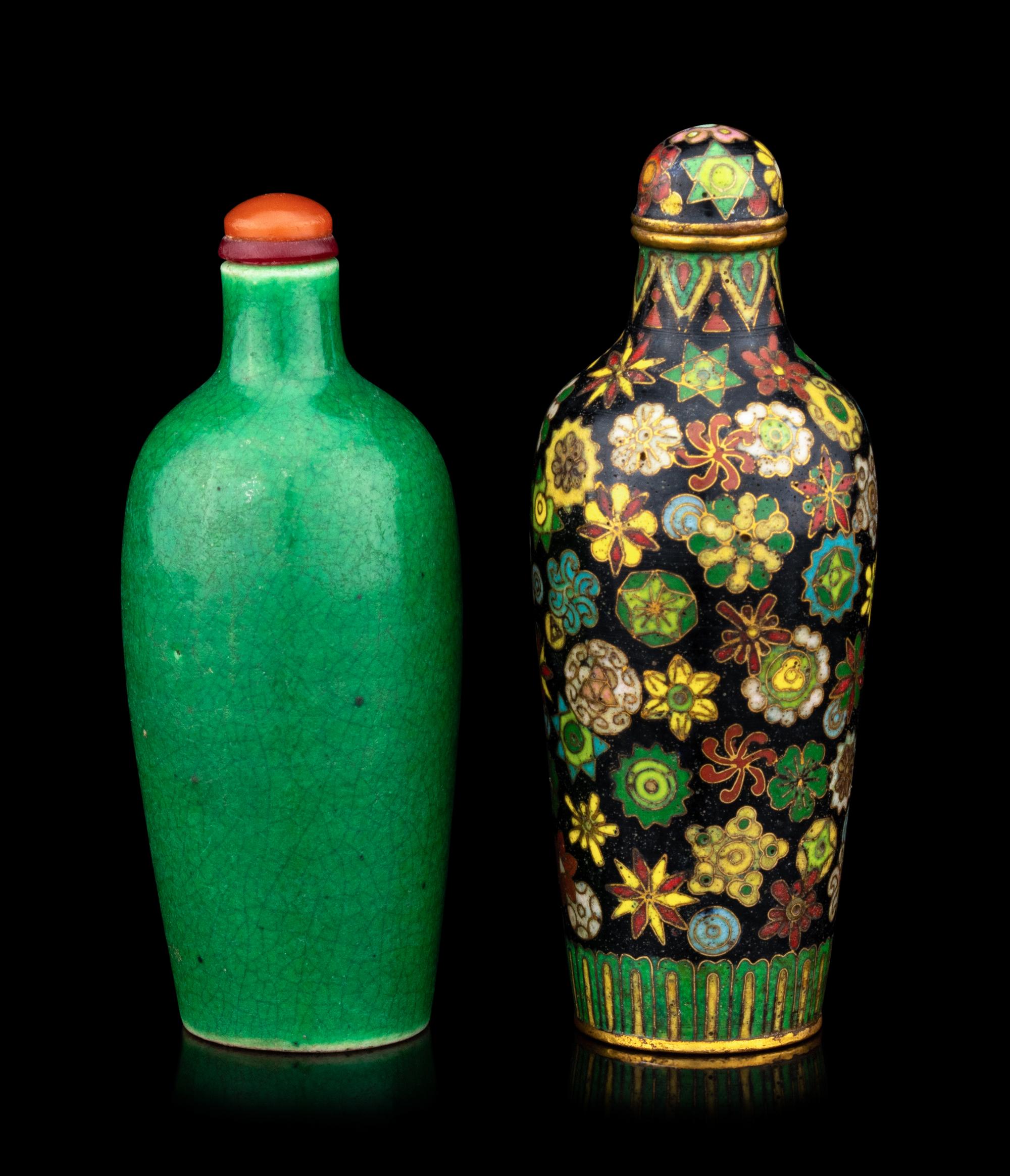 Two Chinese Snuff Bottles