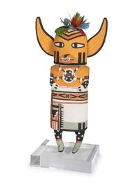 Collection of Hopi Katsina Dolls