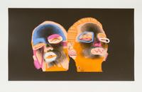 Ed Paschke, (American, 1939-2004), Sepia Deux, 1988