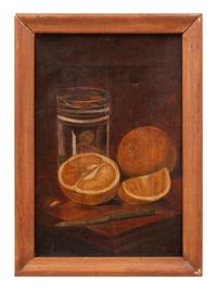 American School, 19th Century A Group of Four Fruit Still Lifes