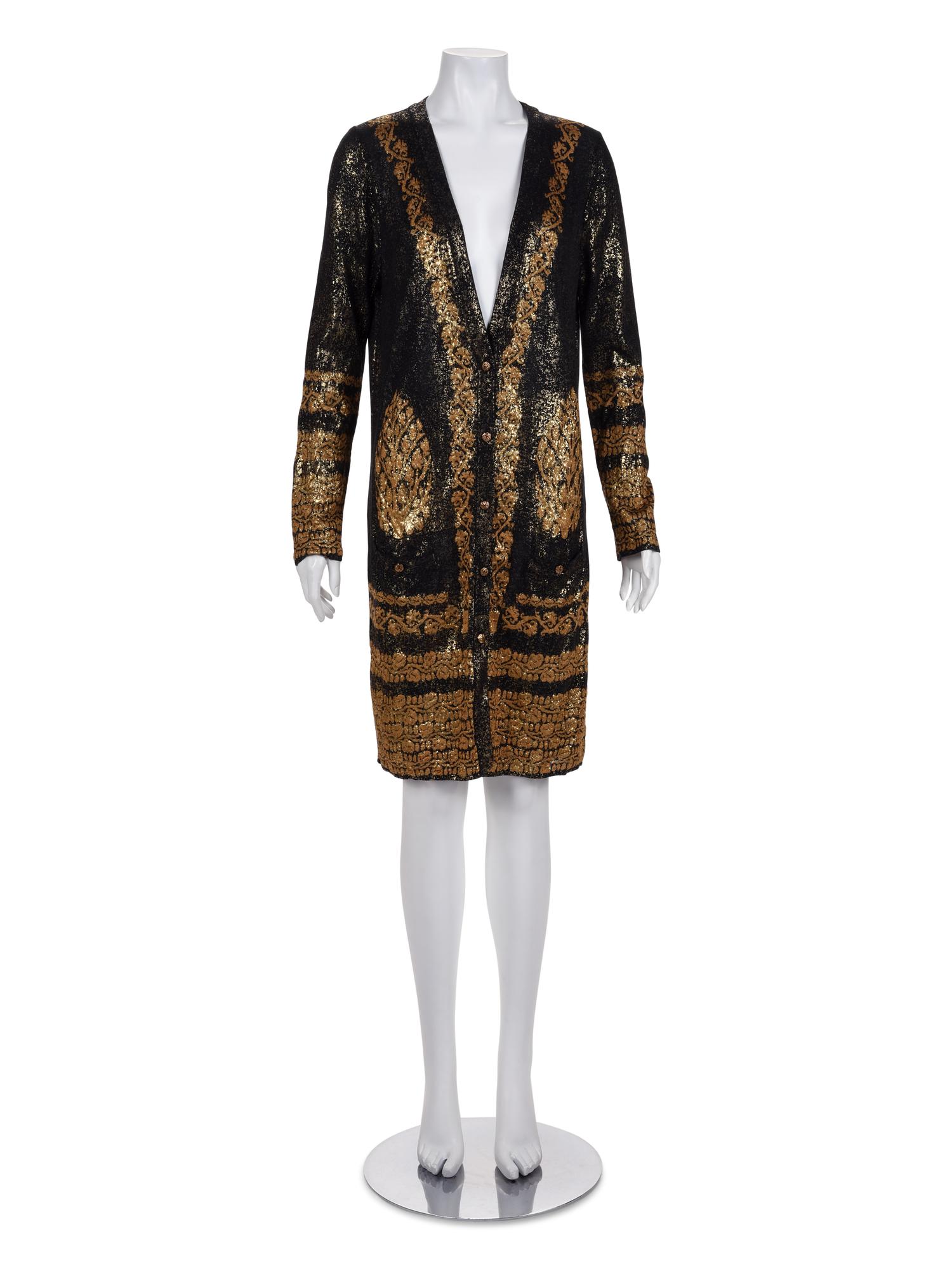 Chanel Knit Long Cardigan, 2000s