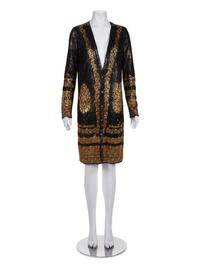 Chanel Knit Long Cardigan, 2000s