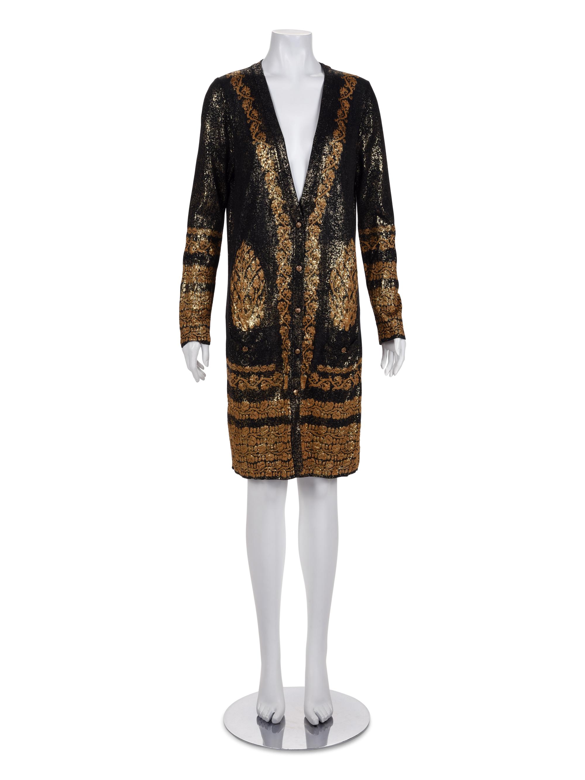 Chanel Knit Long Cardigan, 2000s