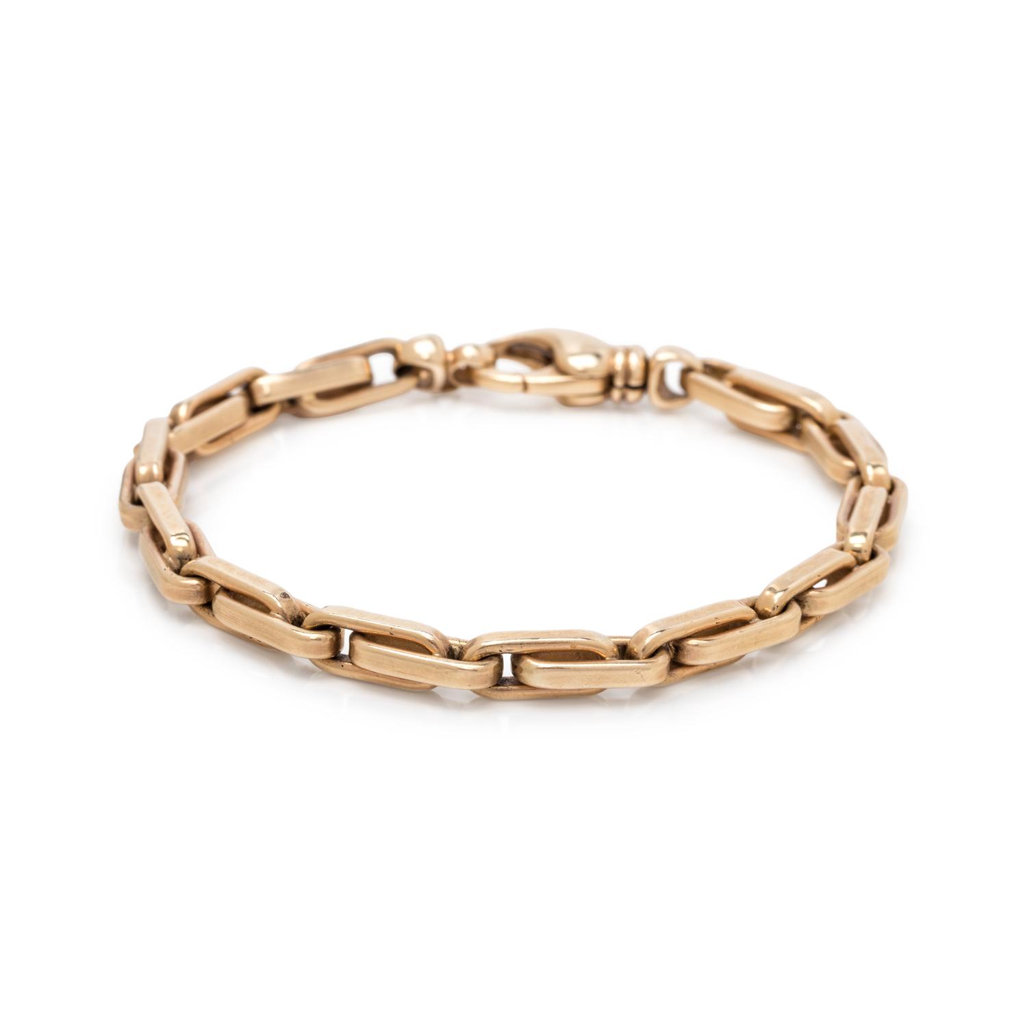 YELLOW GOLD BRACELET