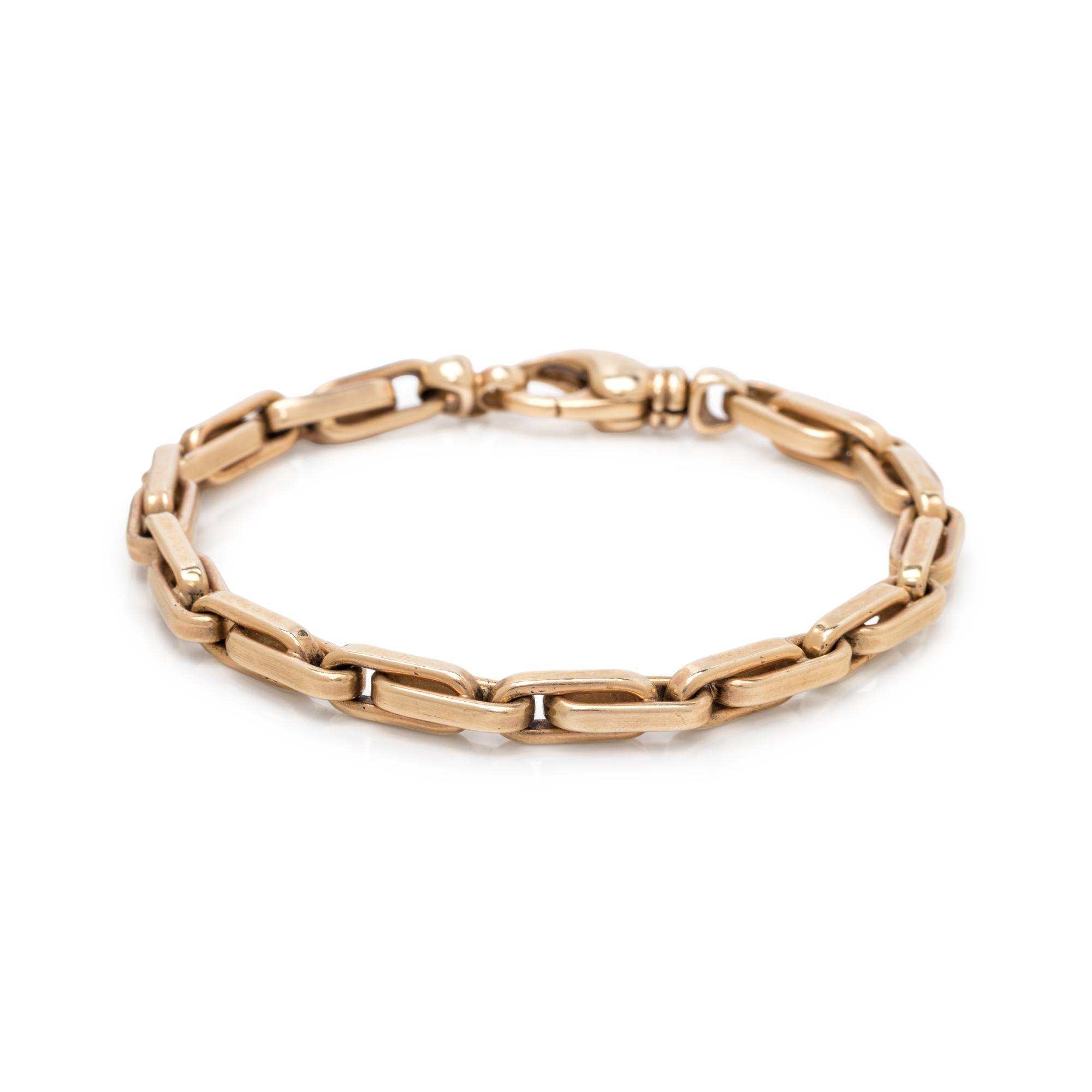 YELLOW GOLD BRACELET