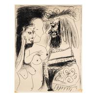 Pablo Picasso (Spanish, 1881-1973) — Le Vieux Roi, 1959