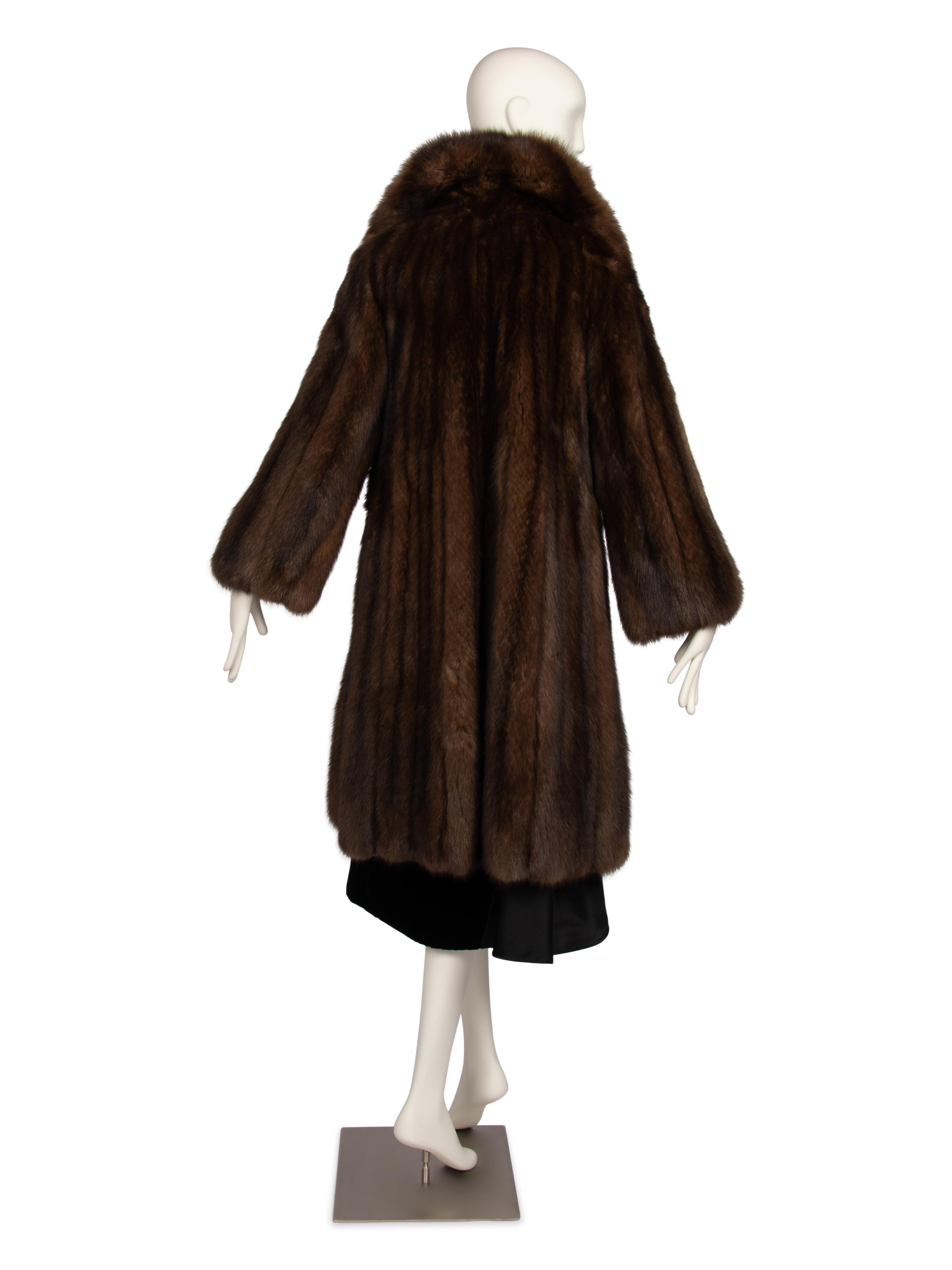 Galanos Sable Coat, c.1980