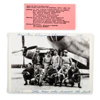 [WORLD WAR II]. SHUMARD, Sgt. Robert (1920-1967). Archive identified to Enola Gay Assistant Flight Engineer Robert Shumard, incl. photographs, autograph, and other personal ephemera.