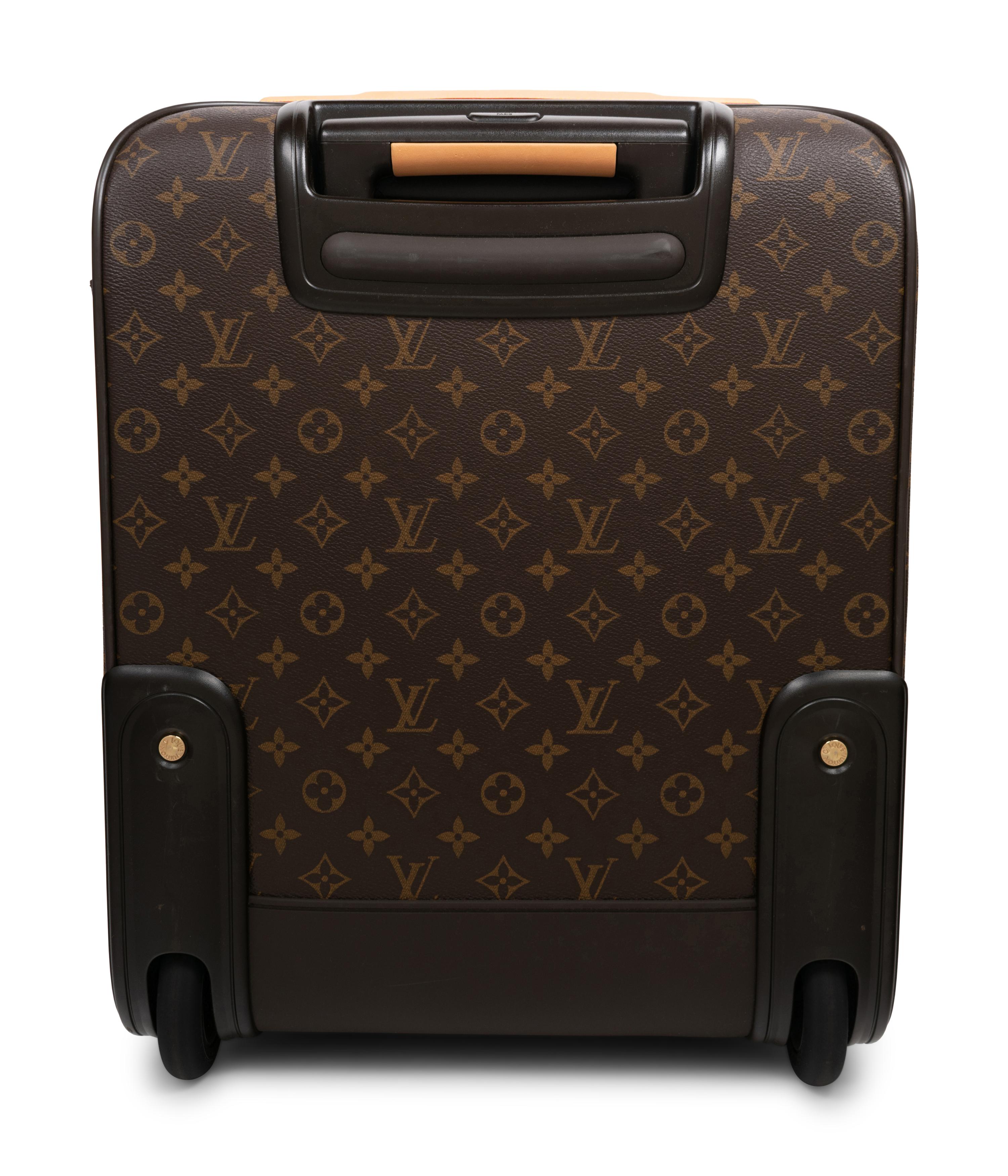 Louis Vuitton Monogram Pegase 45 Rolling Suitcase, 2012