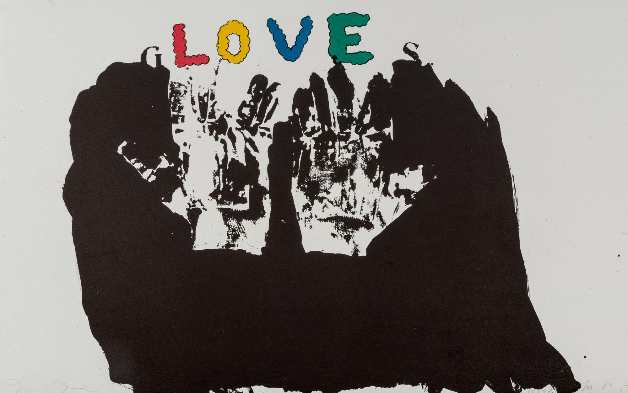ABCDEF and Love from Oo La La , 1970-1972 (a pair of prints)