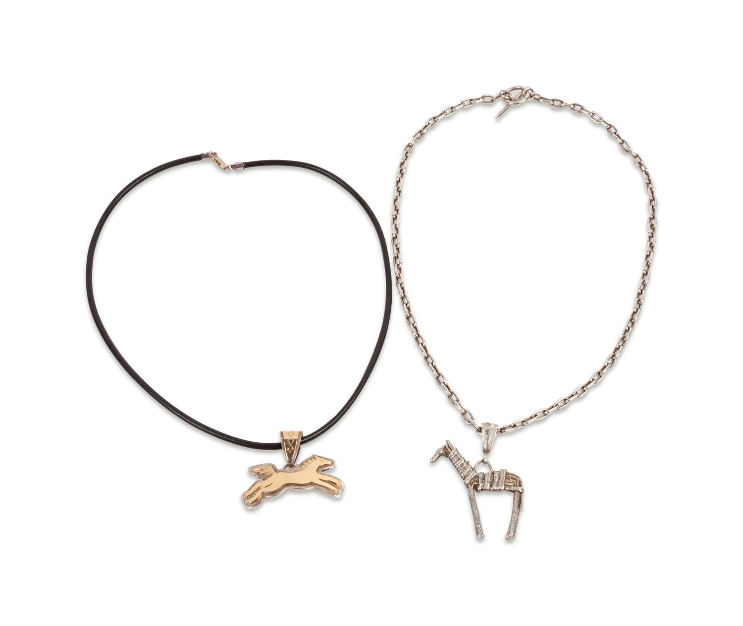 Silver Standing Twig Horse, PLUS