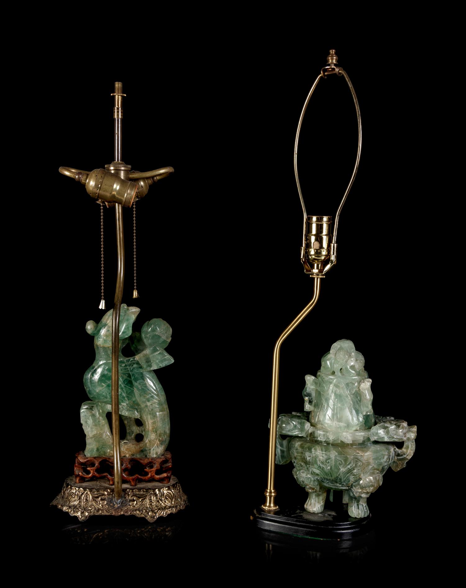 Two Chinese Green Tourmaline Articles
