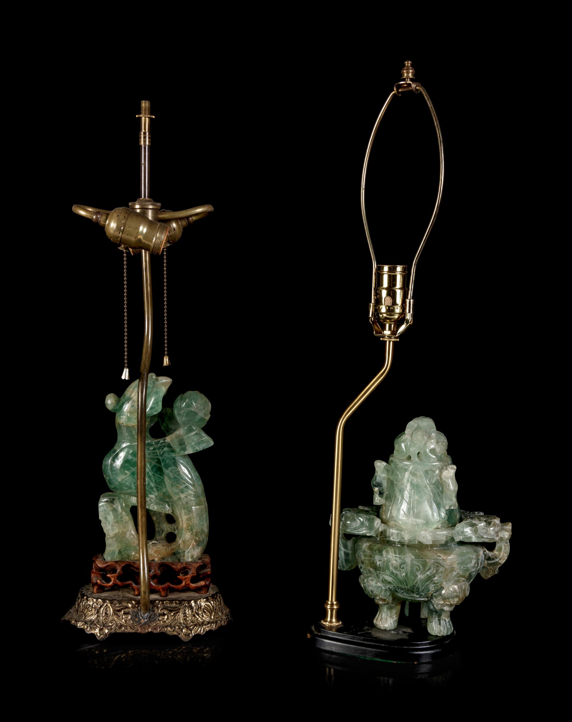 Two Chinese Green Tourmaline Articles