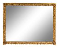 A Contintental Gilt Mirror — 20TH CENTURY
