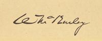 [Presidential] McKinley, William. Signed engraved portrait