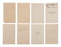 [CIVIL WAR] Civil War CDV collection likely assembled by a soldier, incl. generals, signed portraits, and a view of "The Castle" in Vicksburg, MS.