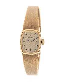 ROLEX, 14K YELLOW GOLD WATCH