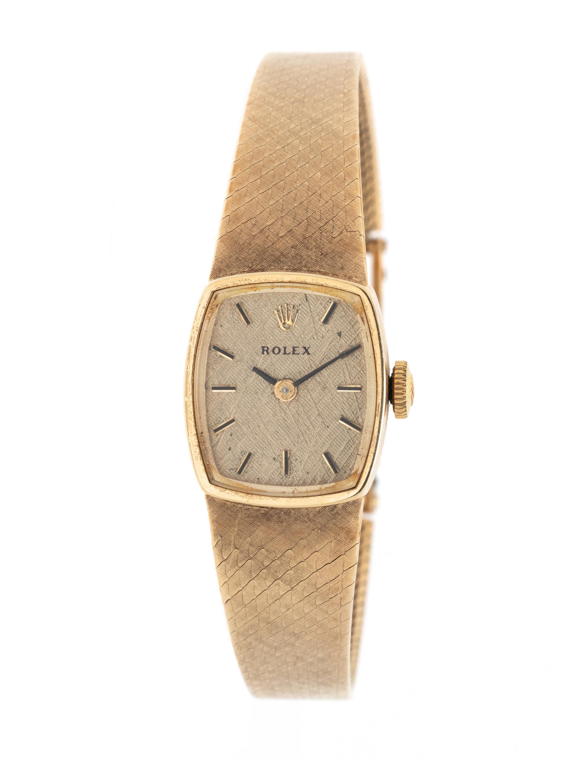 ROLEX, 14K YELLOW GOLD WATCH