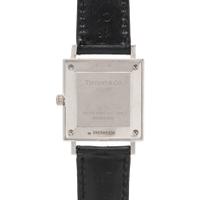 TIFFANY & CO., STERLING SILVER 'ATLAS' WATCH