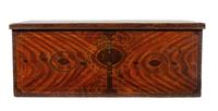A Federal Grain-Painted Pine Blanket Chest