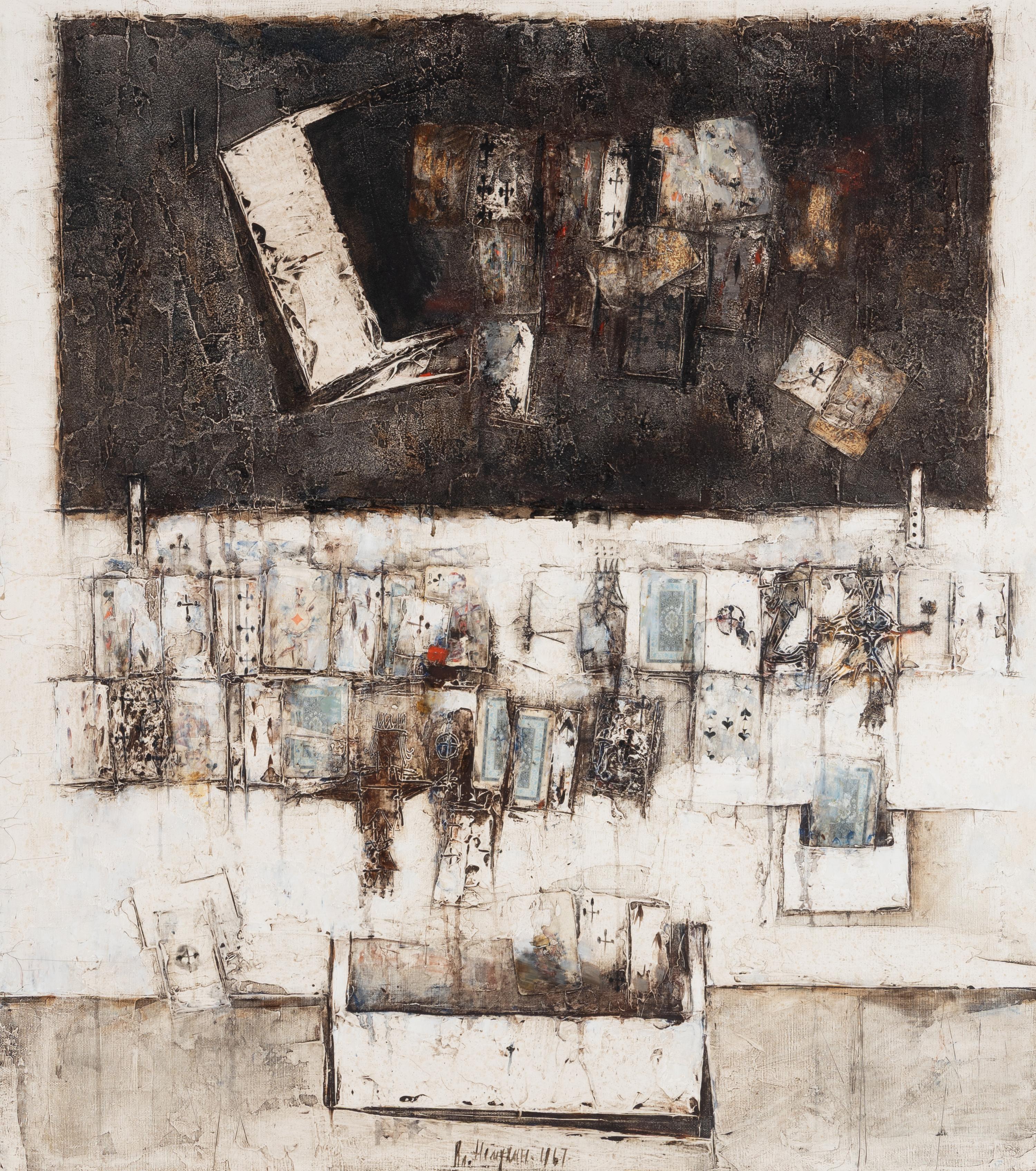 Vladimir Nemukhin (Russian, 1925-2016) — Solitaire (ПАСьЯНС) , 1967