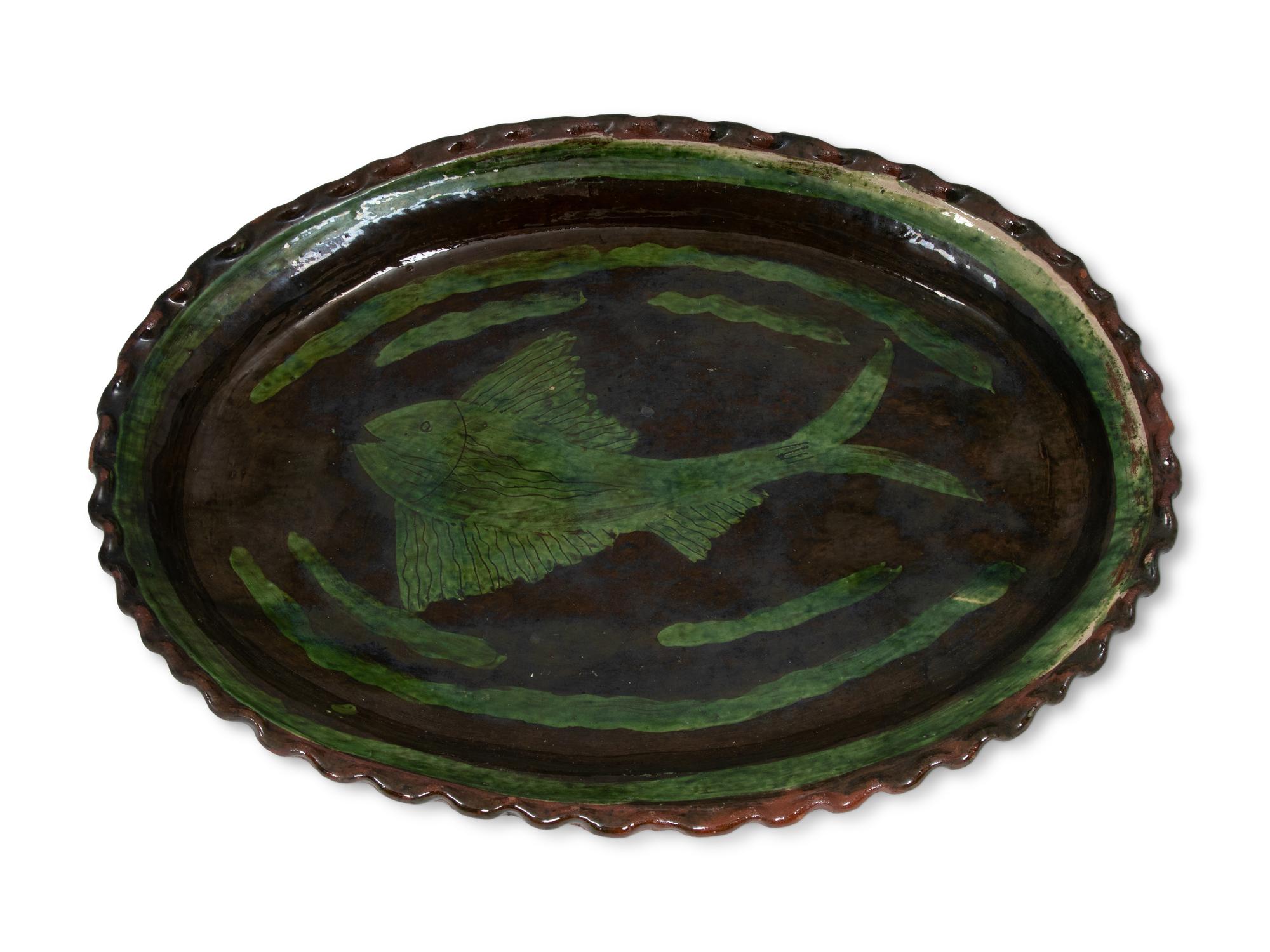 A Collection of Mexican Pottery Serving Articles