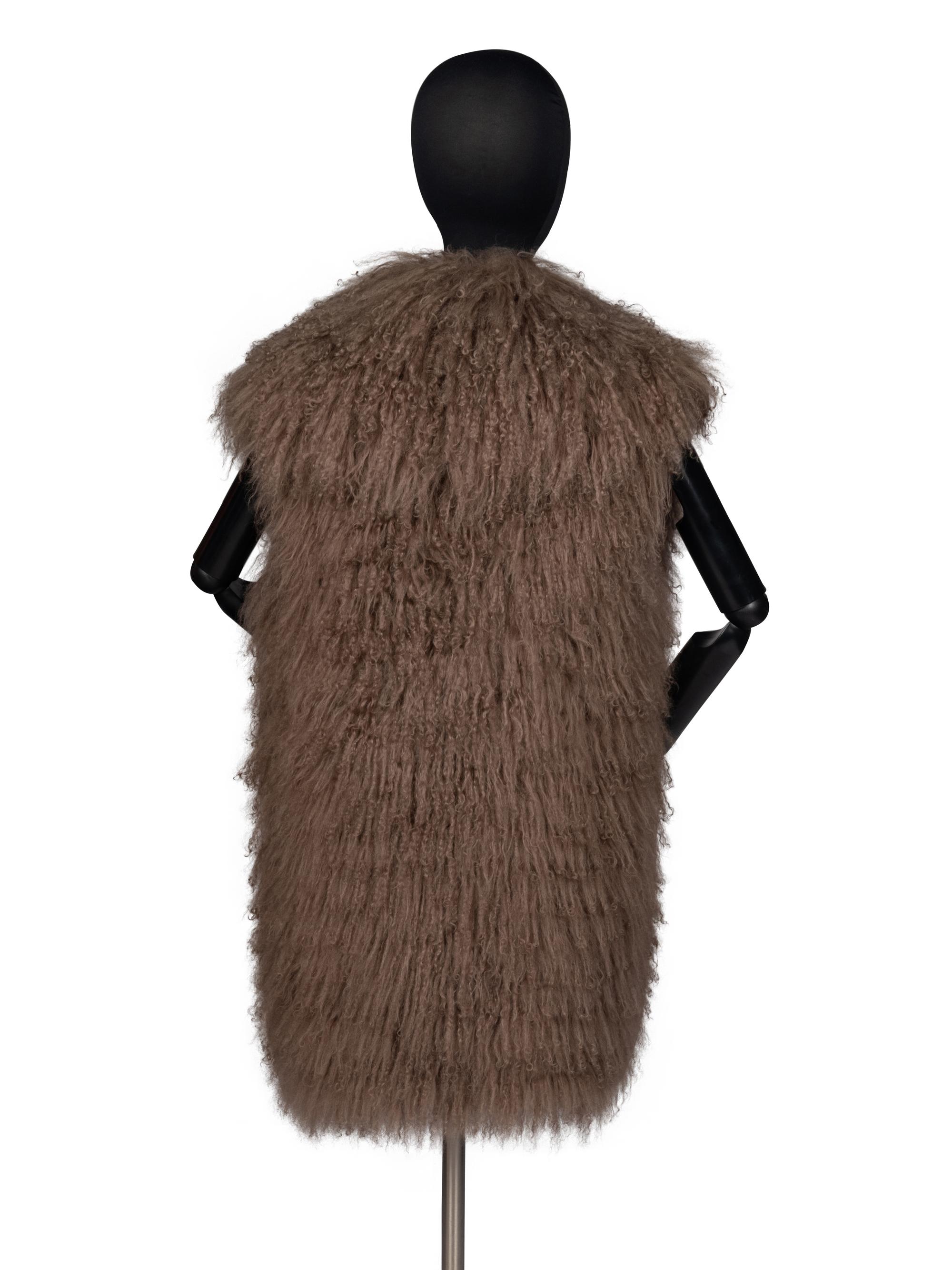 Ralph Lauren Purple Label Lamb Fur Vest