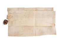 [EUROPE]. Document signed ("Louis"), by King Louis XIII of France (1601-1643).