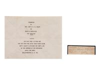 [GRANT, Ulysses S.— GRANT, Julia, First Lady]. Carved Applewood and 18-karat Gold Jewelry Suite, Browne & Spaulding, Jewelers, New York City, 1865.