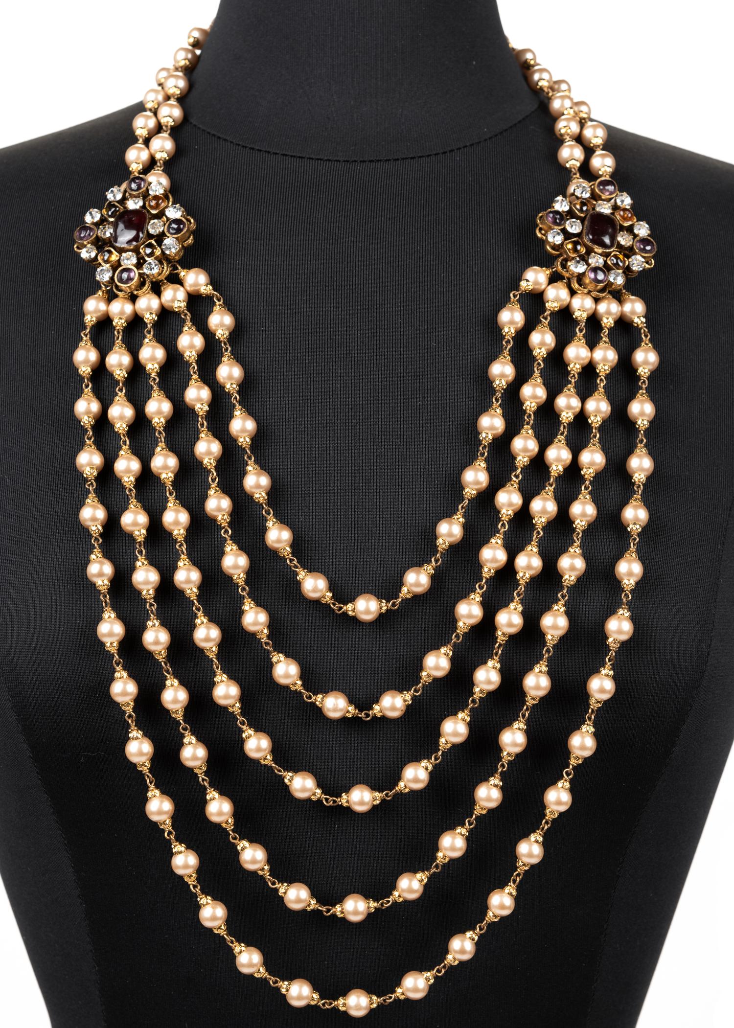 Chanel Gripoix Necklace, 1983