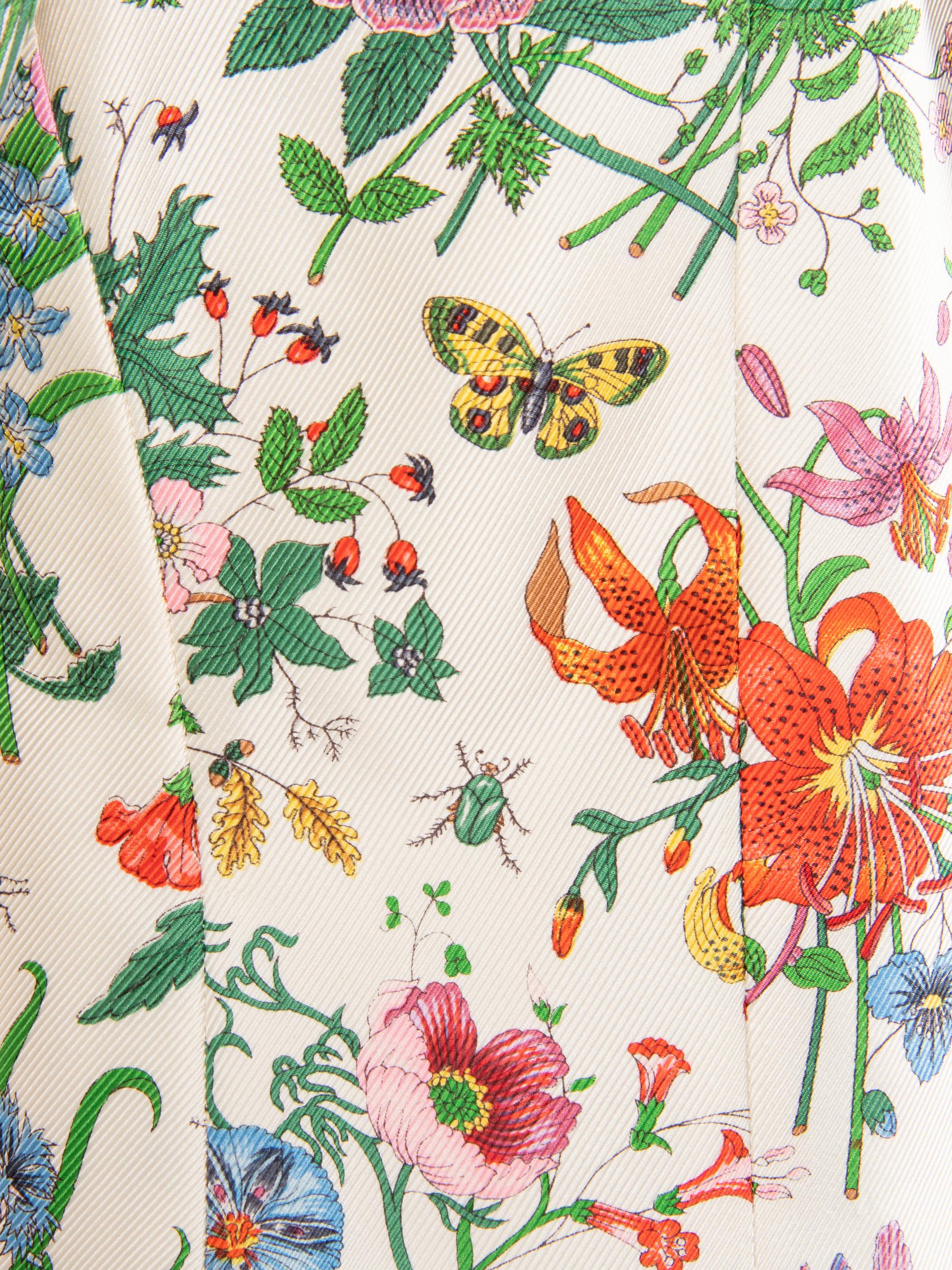Gucci Floral Jacket and Matching Bag, 1990-2000s