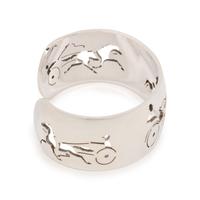 Hermès Sterling Silver Cuff Bracelet