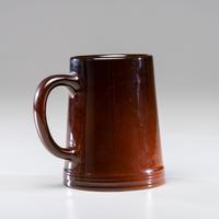Standard Glaze Mug with Dog, 1902