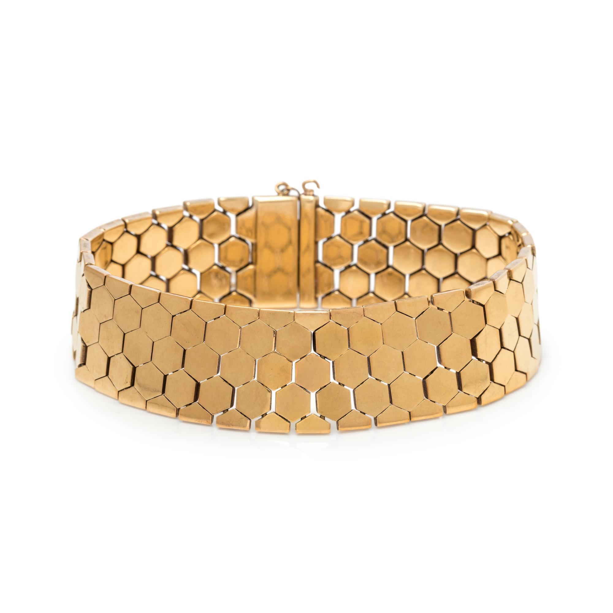 YELLOW GOLD BRACELET